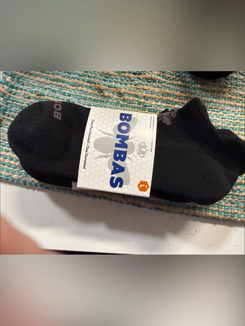 🌻NEW🌻Bombas Black Low-Cut Athletic No-Show Socks for Men or woman (Pair)
